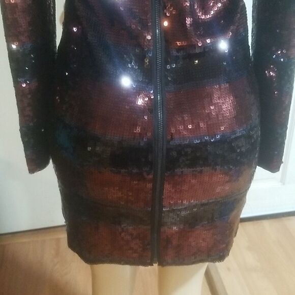 Veronica Beards Breakers Sequins  Dress S/2 new with tags - Picture 16 of 17